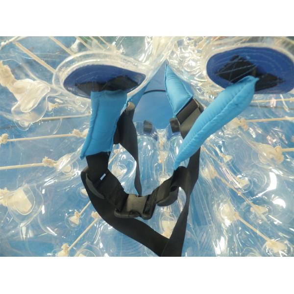 0.7mm Clear TPU Kids Bumper Ball, Inflatable Body Zorb Ball For Fun