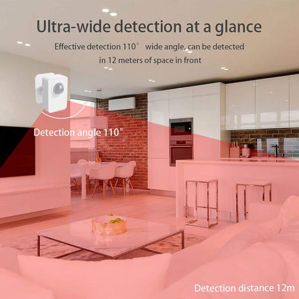 Smart Life Tuya Security System Burglar Alarm Sensor WiFi PIR Motion Sensor