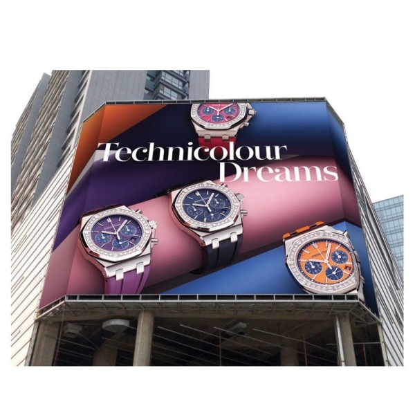 P5 Outdoor Full Color LED Display Fixed Installation Video Screen with 960x960mm cabinet and 3840hz refresh rate