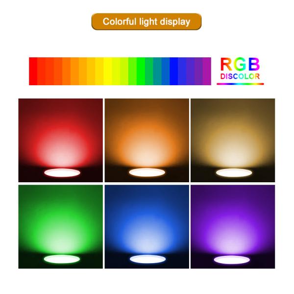 Waterproof PAR56 LED Pool Light 316SS Housing Ultra Thin 7.5mm Resin Filled Wall Mounted 230MM 18W 25W DC AC12V