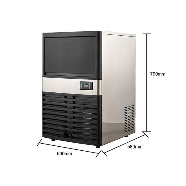 Building Material Shops Professional Ice Cube Machine with Advanced LCD Panel