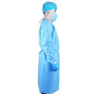 China ISO13485 Fluid Repellent Disposable Surgical Gowns S M L XL XXL Comfortable on sale