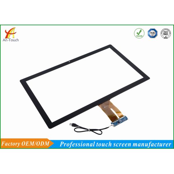 Projective Capacitive Game Touch Screen Overlay Kit 27 Inch , 2.0mm Cover Lens