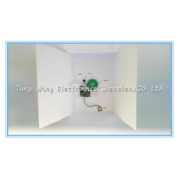 10 Seconds Recordable sound chip for greeting cards , push button sound module
