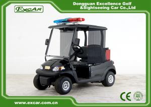 Buy cheap Black 48v 2 Seater Trojan Battery Electric Golf Car With Extinguisher Fire Truck product
