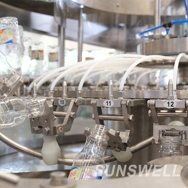 Advanced Automated Hot Filling System for Premium Juice Bottling
