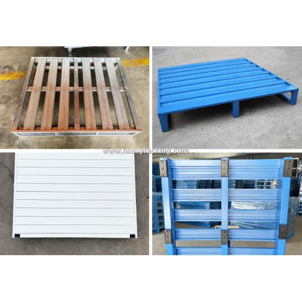 Special steel pallets for chemicals barrel Iron Pallet Metal Pallets for ASRS
