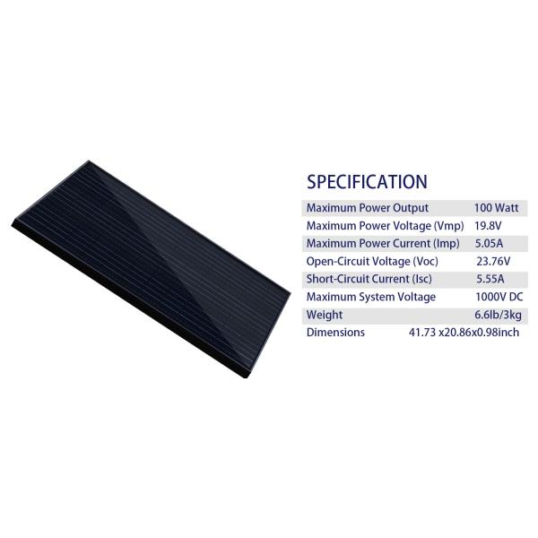 Lightweight 200 Watt Monocrystalline Solar Panel Solar PV Module