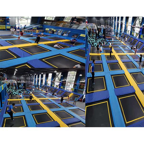 Eco Friendly Indoor Playground Trampoline Park ODM Available