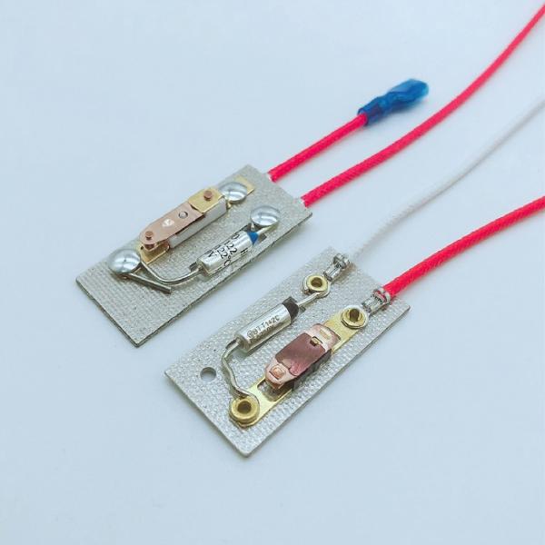 142°C Aupo Thermal Fuse Thermal Cut Off Fuse 250V 10A For Heater