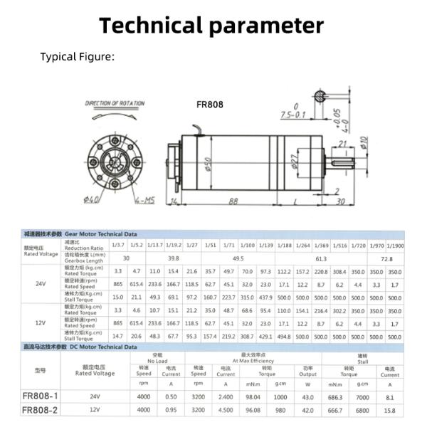 12V 24V Brushless Electric Motor Customizable Brushed For Pump