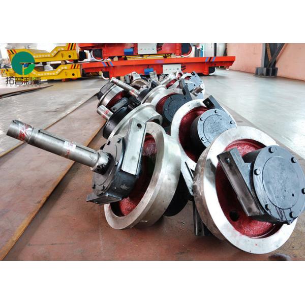Heat Treatment Industry Rail Mounted Casting Wheel Forged Steel Crane Wheels