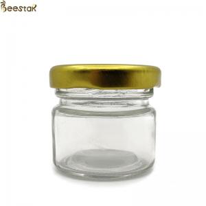 Buy cheap 25ml glass honey jars bulk Empty Storage Glass Jar Glass Honey Bottles product