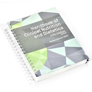 Buy cheap OEM Spiral Bound Handbook Printing Services For Clinical Nutrition Dieteties from wholesalers