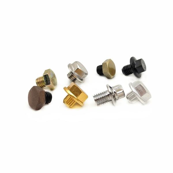 Custom 8.8 Level External Hexagonal Decorative Nail Stainless Steel Flat Head External Hexagonal Head
