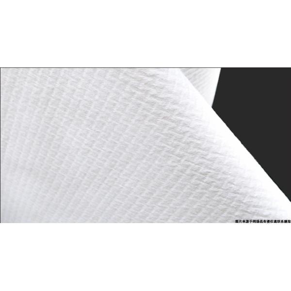 110g White EF Grain 100%Viscose Cross Spunlaced Non-Woven Cotton Tissue, Wet Wips