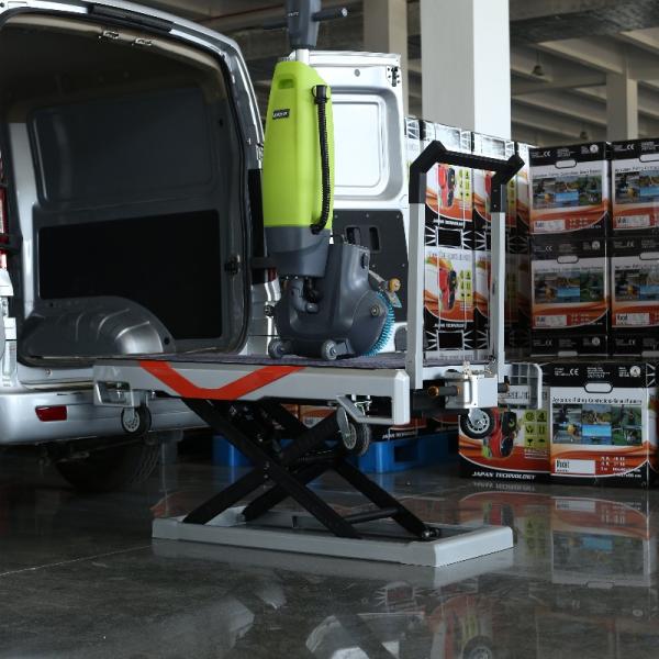 Small Flexible Cargo Mobile Hydraulic Lift Material Handling Platform Customized
