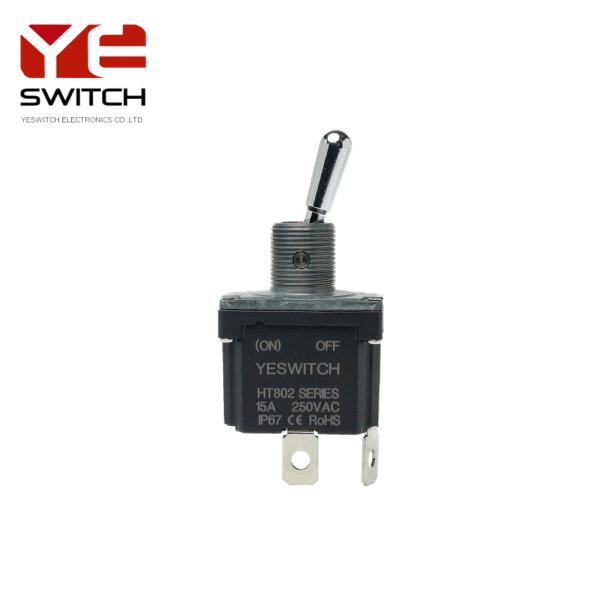 Industrial Toggle Switch With Solder Terminal For Heavy Duty Machine