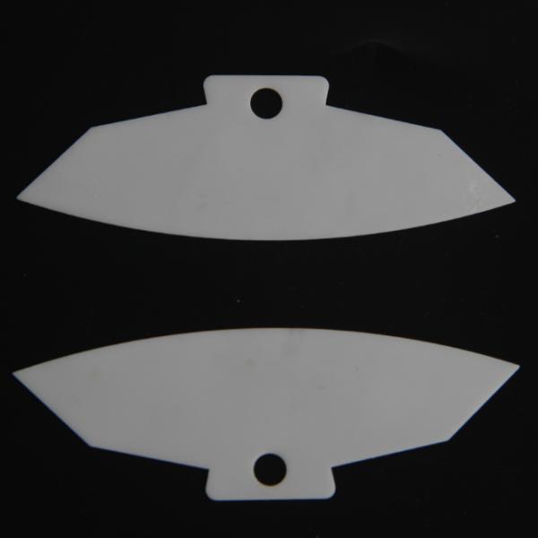 Multifunctional Zirconia Ceramic Parts Clean Cutting Blade For Corrosive Materials