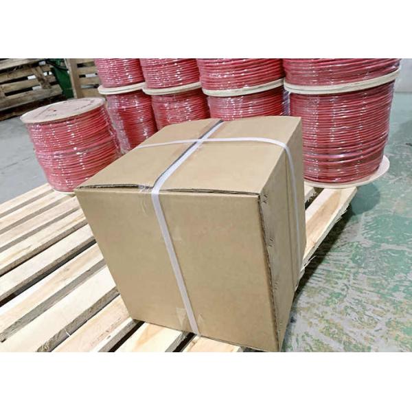 Fire And Smoke Alarm Cable 1.0MM2 Solid Copper Flame Proof PVC Shielded Security Wire