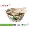 Buy cheap Dishwasher Safe Bamboo Salad Bowl Set , Bamboo Fruit Bowl High Temp Tolerance from wholesalers