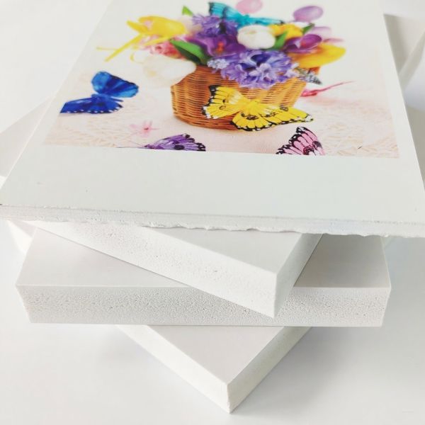 White PVC Foam Board Printing High Density Foamed PVC Sheet Extruded Wall Panel