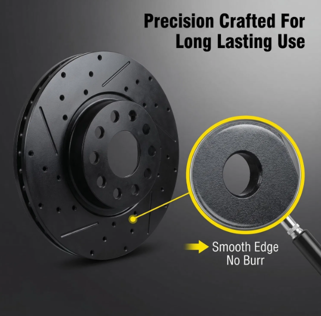 Custom CNC Machined Brake Discs Precision Engineered High Carbon Stainless Steel Alloys For Automotive Applications Durable High OEM Customized Brake