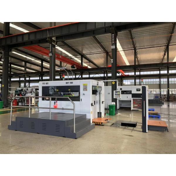 MY1300 Carton Box Makling Machine Semi - Automatic Creasing & Die Cutting
