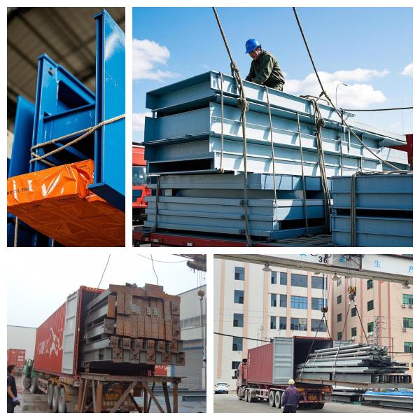 Large Span Steel Structure Warehouse Multi Story Building Construction