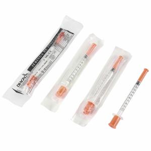 Buy cheap Medical Electrolysis Disposable Needles 0.3ml 0.5ml 1ml Insulin Syringe product