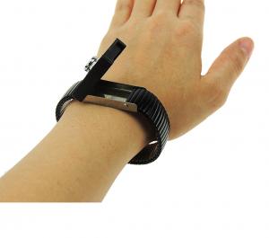 China Reusable Anti Static Wrist Straps With Grounding Wire Alligator Clip on sale