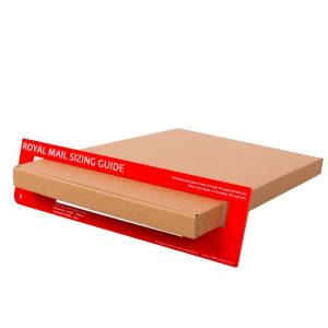 Buy cheap Custom Logo Printing Postage Thin Mailing Box Cardboard Royal Mail Large Letter Box product