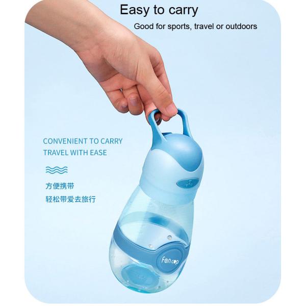 Portable travel eco friendly plastic water bottle welcome oem cutomized drinking bottle 400ml