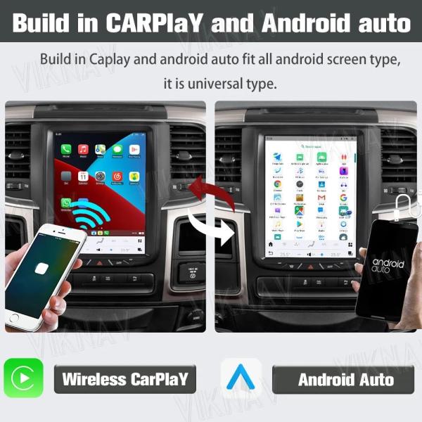 10.5 Inch Android Car Head Unit For 2013-2018 Dodge Ram 1500