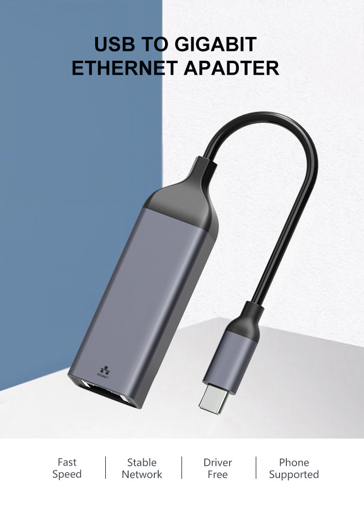 Female USB Lan Adapter