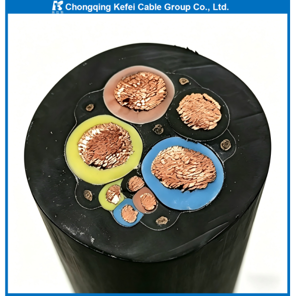 Durable JHS Waterproof Rubber Submersible Pump Wire for High Performance Underwater Operation