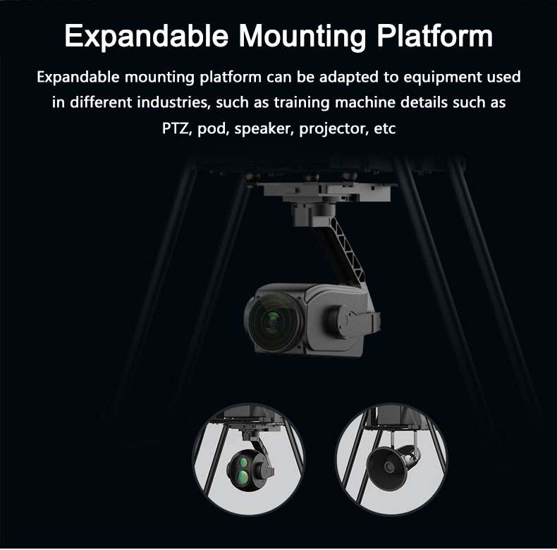 2025 EFT X6120 Beginner-Level UAV Training Flight Rack with Built-in GPS Remote Control for Mapping Exercise Rac Applications