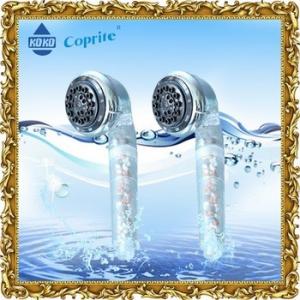 Buy cheap Shower Head Hard Water Filter With Negative Ion , Shower Head Chlorine Filter No Leaking product