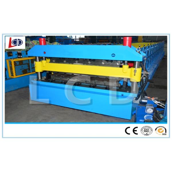 Multi - Purpose Double Layer Roll Forming Machine Space Saving For Warehouse