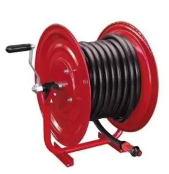 2023 new trending Single Jet Fire Hose Reel with Outlet Pressure 0.8Mpa various type fire nozzle reel