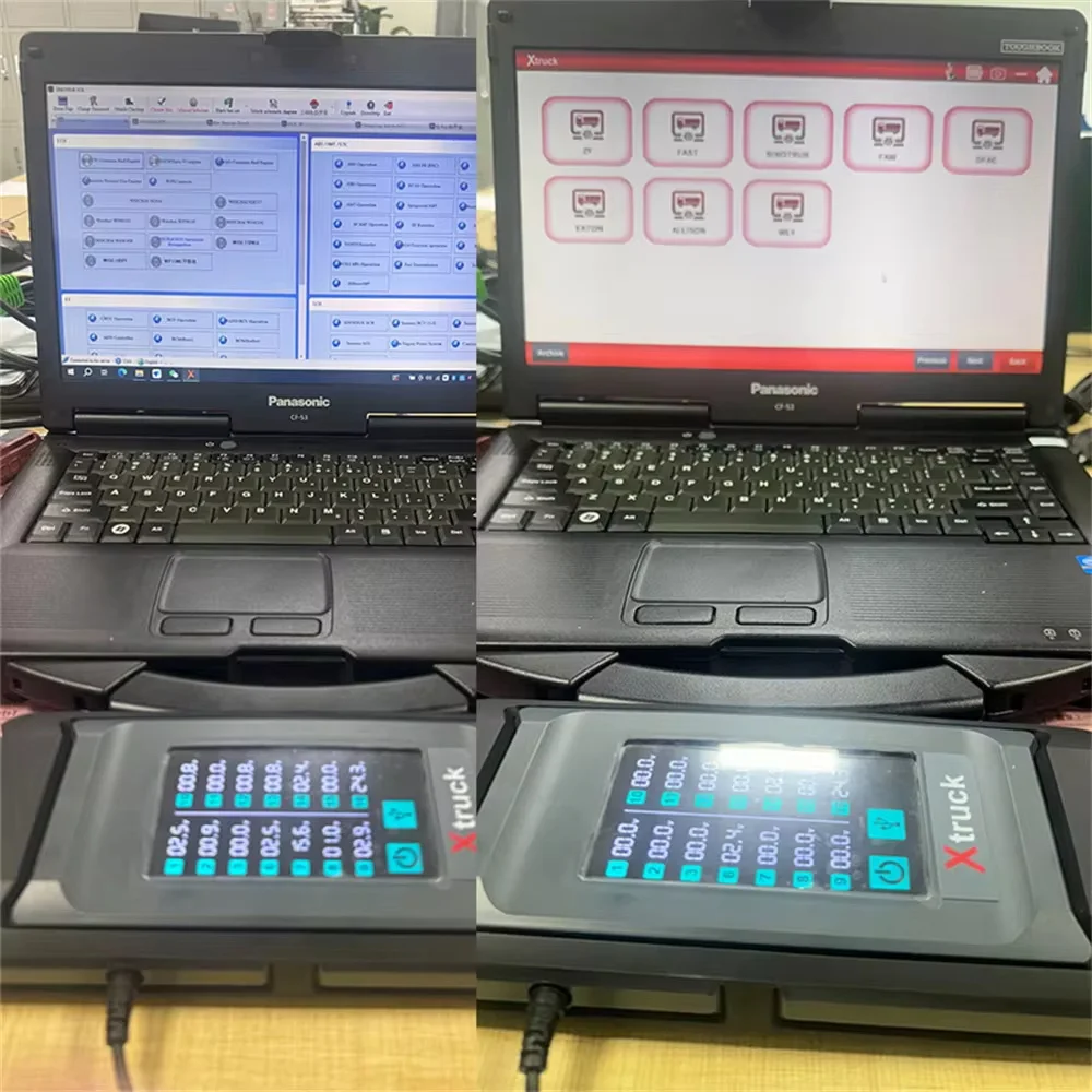 Diagnostic Tool for Xtruck Chassis Inspection with ZF Function Reading Code FAST SINOTRUCK ZF gearbox transmission Test