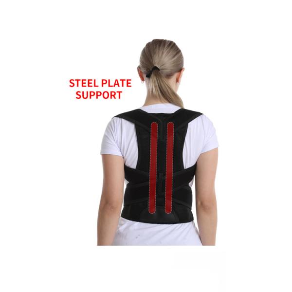 Steel bone support adult back posture correction with posture lumbar correction device