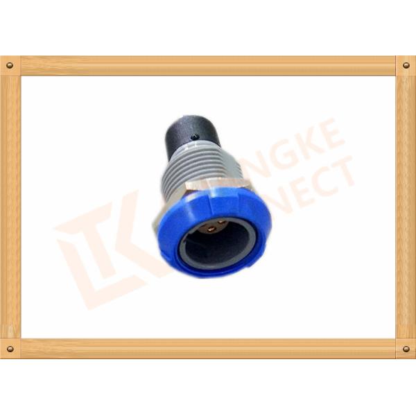 3 Pin Push Pull Female Circular Plastic Connectors M0 Shell Size