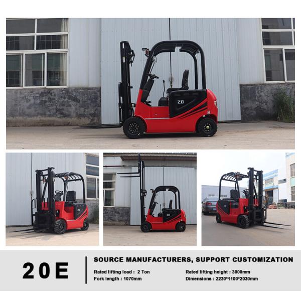 Mini Electric Lift Truck 1 Ton 2 Ton 3 Ton Mechanical Joystick