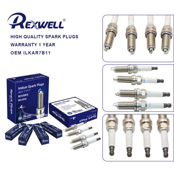 Japan Original OEM 22401-EW61C ILKAR7B11 Car Universal Platinum Iridium Spark Plugs For Nissan Infiniti Mazda Auto Spare Parts