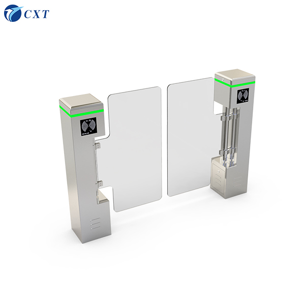 Global elite swing gate engineering design anti-collision acrylic swing gate 130N