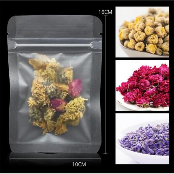 Multiple Size Clear Matte Plastic Packaging 80-140mic CPP Zipper Packing Bags