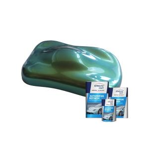 China Acrylic Base Chameleon Green Car Paint Oil Based Metallic Color Car Paint on sale