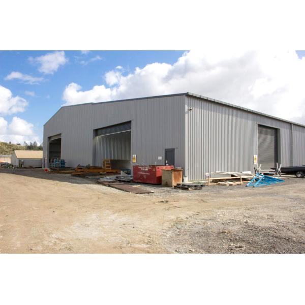 Customizable Large Span Light Steel Frame Building with Galvanized Coating and Design