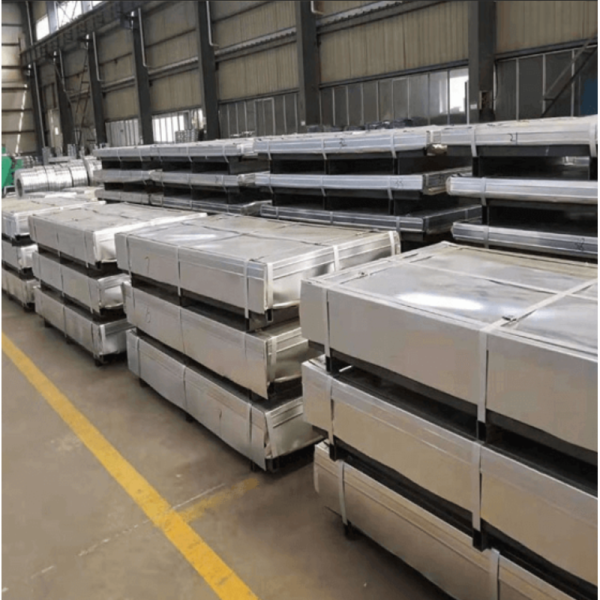 Large Spangle Galvanized Steel Sheet Zinc 40~275g GI Plate for Roofing & Construction